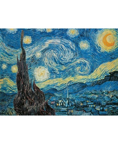 Starry Night 500 Piece Vincent Van Gogh Jigsaw Puzzle $39.70 - Jigsaw Puzzles