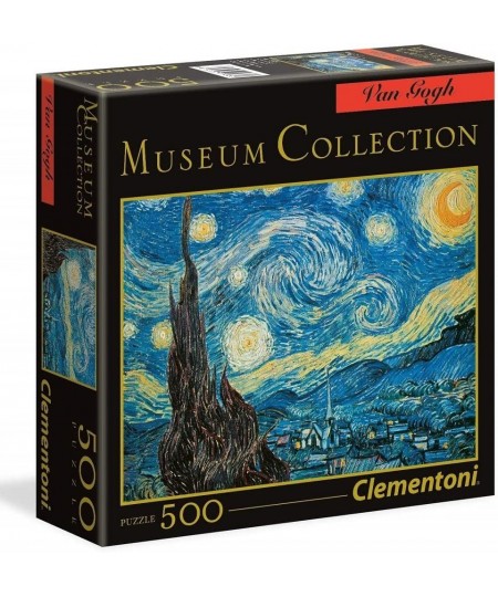 Starry Night 500 Piece Vincent Van Gogh Jigsaw Puzzle $39.70 - Jigsaw Puzzles