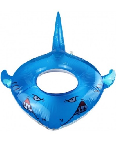 Inflatable Pool Swimming Ring Water Float Shark Lounger Pool Floats for Kids and Adults Pool Toys in Summer Outdoor Swimming ...