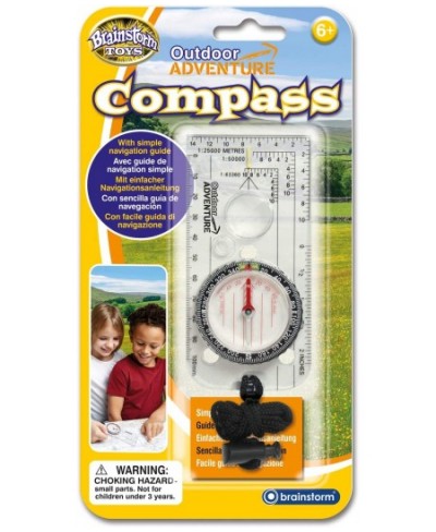 Outdoor Adventure Compass Designed for Children Ages 3+ Years Multicolor $20.78 - Nature Exploration Toys