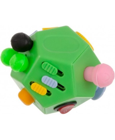 12-Sided Fidget Cube with Finger Strap - Stress-Relieving Fidget Cube to Promote Calm and Focus $17.45 - Fidget Toys