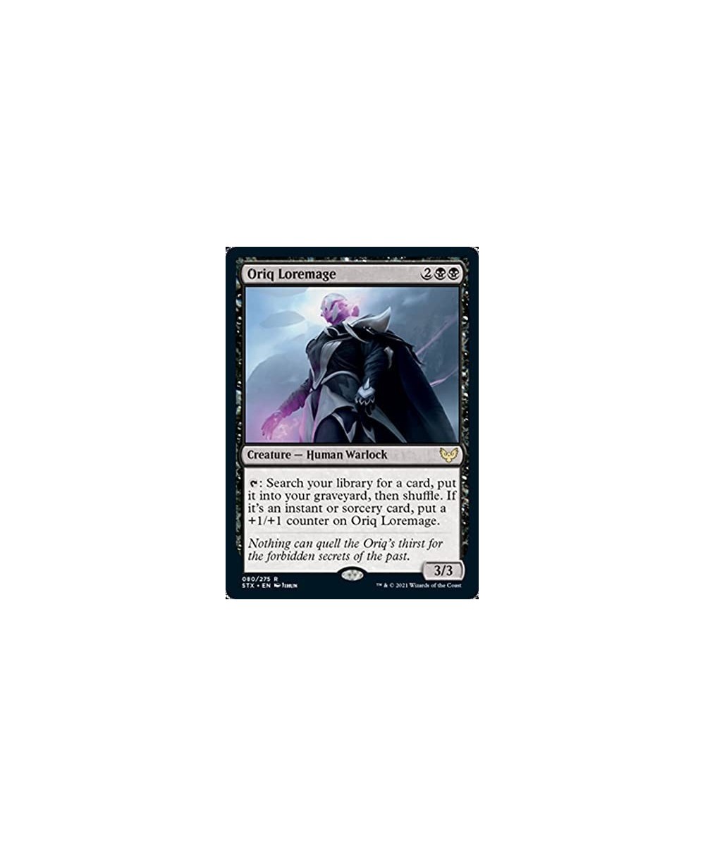 Magic: The Gathering - Oriq Loremage (080) - Foil - Strixhaven: School of Mages $12.75 - Trading Cards & Accessories