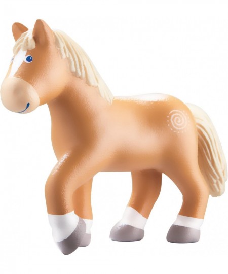 Little Friends Horse Leopold - 4.5" Brown Haflinger Steed Chunky Plastic Toy Farm Animal Figure $21.67 - Kids' Play Animal Fi...