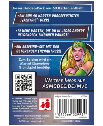 Asmodee Marvel Champions: LCG - Valkyrie | Hero Expansion | Expert Game | Card Game | 1-4 Players | Age 14+ | 60+ Minutes | G...