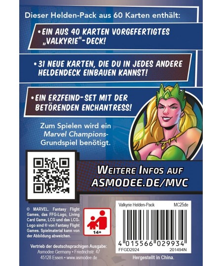 Asmodee Marvel Champions: LCG - Valkyrie | Hero Expansion | Expert Game | Card Game | 1-4 Players | Age 14+ | 60+ Minutes | G...