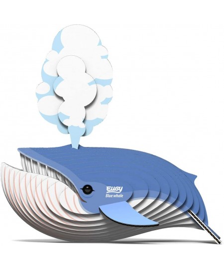 066 Blue Whale Eco-Friendly 3D Paper Puzzle [New Seal] $24.82 - 3-D Puzzles