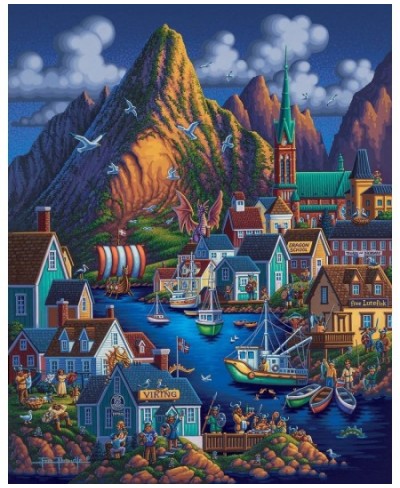 Dowdle Jigsaw Puzzle - Norway - 500 Piece $39.11 - Jigsaw Puzzles