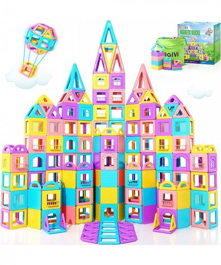 54 PCS Magnetic Blocks Building Toys for 3 4 5 6 7 8+ Year Old Boys Girls Toddler Montessori Learning Educational Toys STEM M...