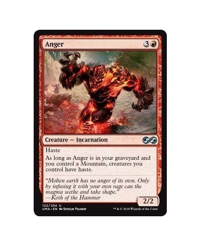 Magic: The Gathering - Anger - Ultimate Masters - Uncommon $16.17 - Card Games