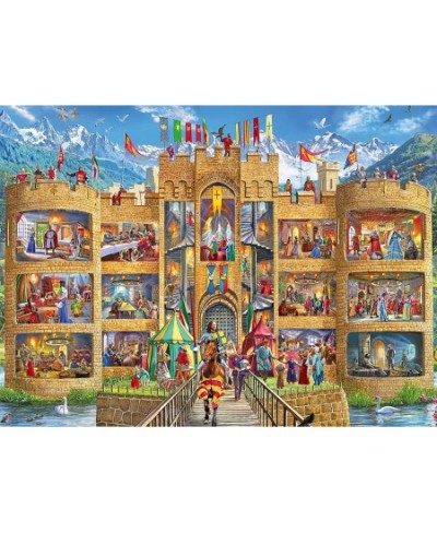 Castle Cutaway 150 Piece Jigsaw Puzzle for Kids - 12919 - Every Piece is Unique Pieces Fit Together Perfectly $29.25 - Jigsaw...