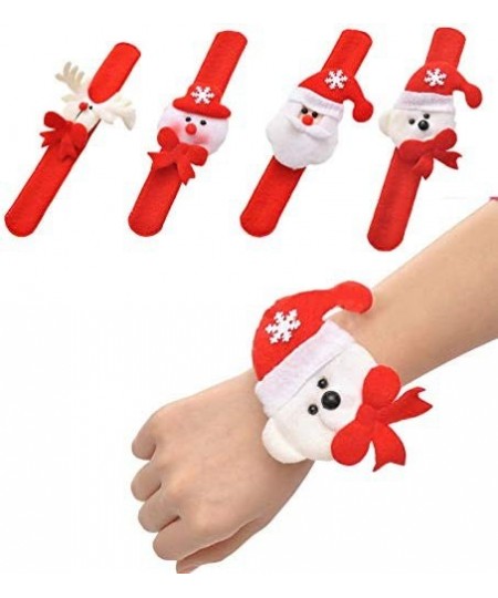 20 Pieces Christmas Slap Bracelets Christmas Snap Bracelet For Party Favors and Wrist Decoration $27.00 - Kids' Dress-Up Acce...