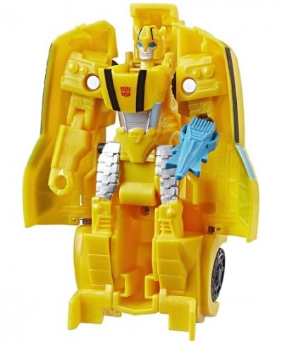 Toys Cyberverse Action Attackers: 1-Step Changer Bumblebee Action Figure Repeatable Sting Shot Action Attack Move for Childre...