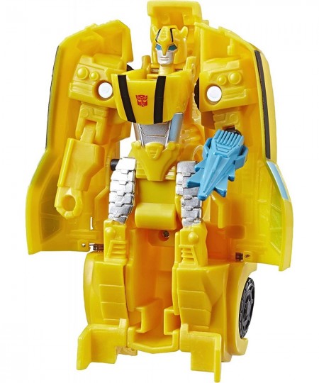 Toys Cyberverse Action Attackers: 1-Step Changer Bumblebee Action Figure Repeatable Sting Shot Action Attack Move for Childre...