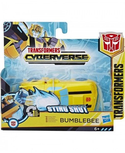 Toys Cyberverse Action Attackers: 1-Step Changer Bumblebee Action Figure Repeatable Sting Shot Action Attack Move for Childre...