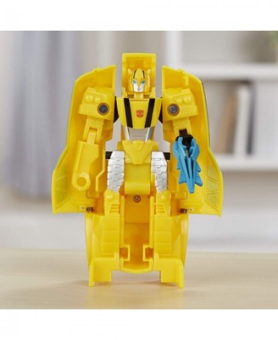 Toys Cyberverse Action Attackers: 1-Step Changer Bumblebee Action Figure Repeatable Sting Shot Action Attack Move for Childre...