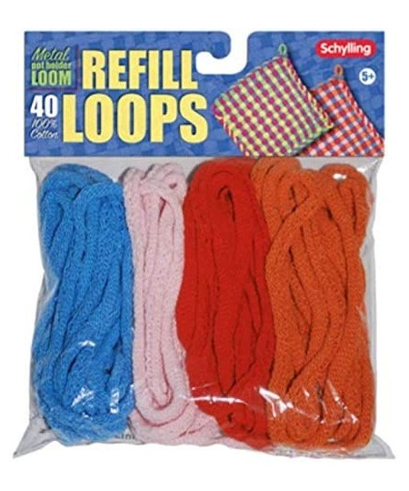 Metal Pot Holder Loom Kit & 40 Loop Refills Gift Set Bundle (Colors May Vary) $50.51 - Craft Kits