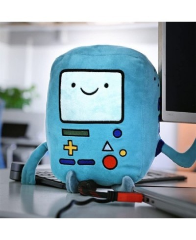 Adventure Time Limited Edition BMO Toy Figure Soft Stuffed Animal Dolls Kids Birthday Gift Cartoon Collection One Size Blue $...