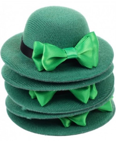 St. Patricks Day Party Hat Mini Green Party Bow tie Hats St. Paddys Day Dolls Pet Novelty Hat Shamrock Beer Bottle Covers for...