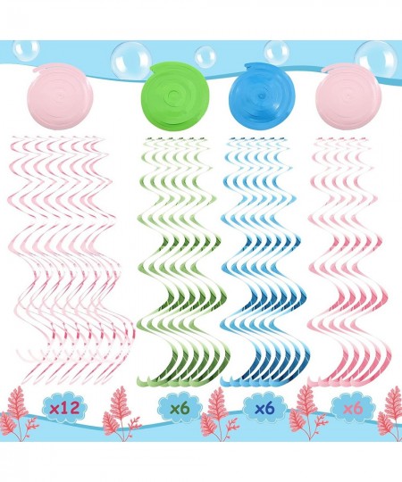 30 Pcs Axolotl Hanging Swirls Cute Axolotl Party Decorations Axolotl Birthday Party Supplies Axolotl Gifts Animal Birthday Pa...