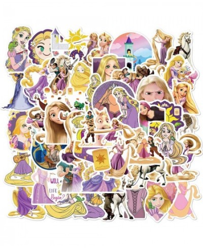 Tangled Rapunzel Stickers for Water Bottles 50 Pcs Cute Waterproof Aesthetic Trendy Stickers for Teens Girls Perfect for Wate...