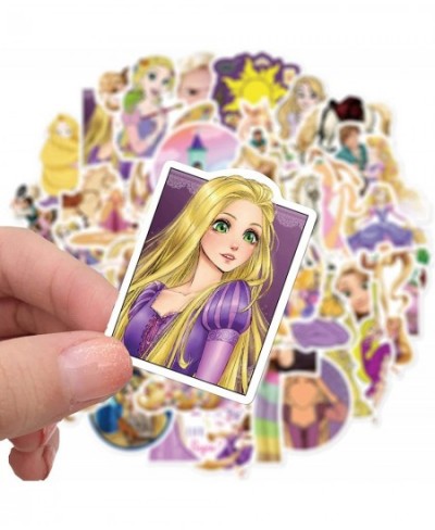 Tangled Rapunzel Stickers for Water Bottles 50 Pcs Cute Waterproof Aesthetic Trendy Stickers for Teens Girls Perfect for Wate...