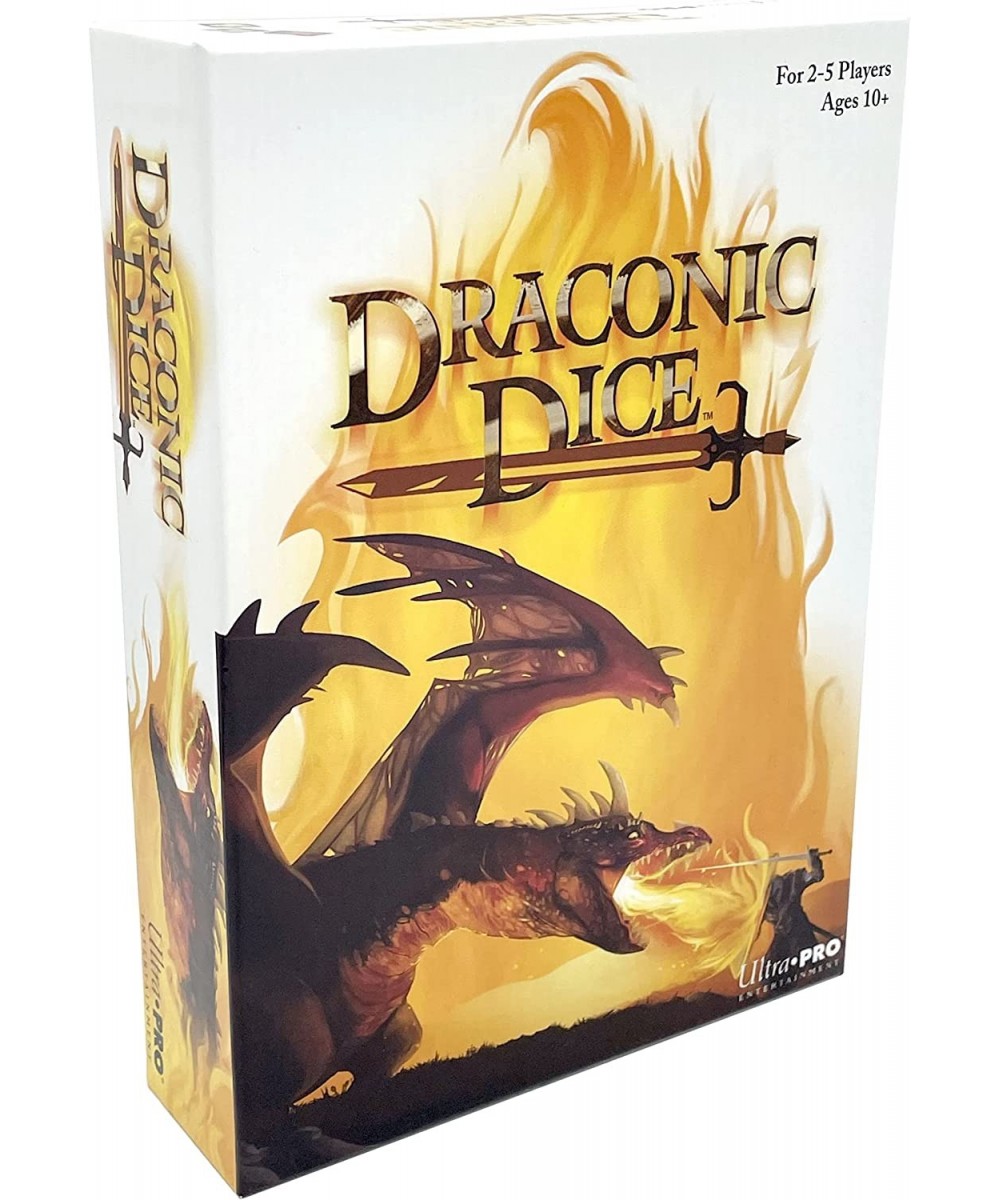 Ultra PRO - Draconic Dice : Fast Playing Dice Game Compete Against Your Friends and Family to Reign Victorious with Dragons A...