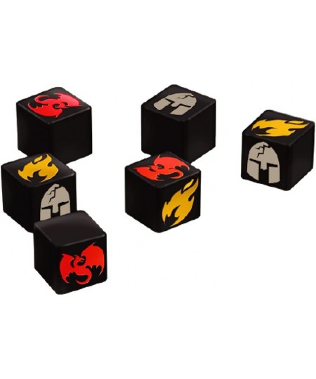 Ultra PRO - Draconic Dice : Fast Playing Dice Game Compete Against Your Friends and Family to Reign Victorious with Dragons A...