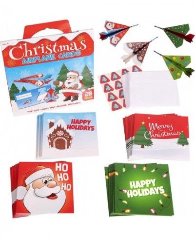 Merry Christmas Cards For Kids (28 Count) (Paper Airplanes) $14.65 - Kids' Party Favor Sets