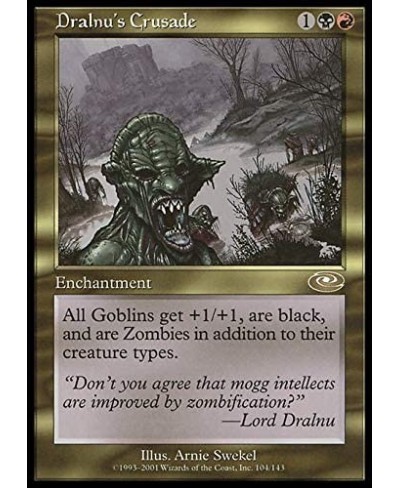 Magic: the Gathering - Dralnu's Crusade - Planeshift $12.87 - Card Games