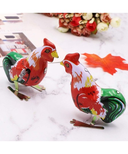 Kid Toy Vintage Cartoon Cock Rooster Clockwork Toy Wind Up Jumping Kids Children Gift- $11.68 - Electronic Learning & Educati...