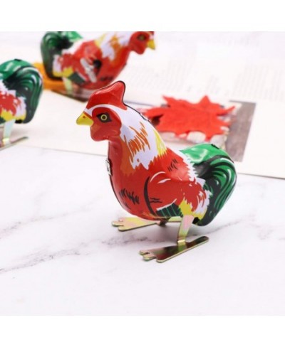 Kid Toy Vintage Cartoon Cock Rooster Clockwork Toy Wind Up Jumping Kids Children Gift- $11.68 - Electronic Learning & Educati...