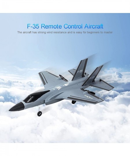 Foam F-35 RC 2 CH Remote Control Fighter Jet Plane Airplane Toy for Adults Kids Boys Beginners Easy Ready to Fly（Grey） $80.67...