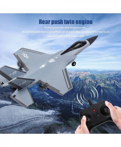 Foam F-35 RC 2 CH Remote Control Fighter Jet Plane Airplane Toy for Adults Kids Boys Beginners Easy Ready to Fly（Grey） $80.67...