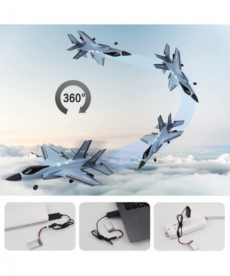 Foam F-35 RC 2 CH Remote Control Fighter Jet Plane Airplane Toy for Adults Kids Boys Beginners Easy Ready to Fly（Grey） $80.67...