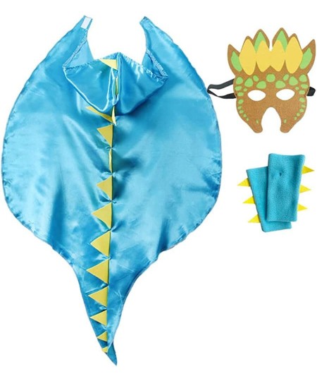 Kids Dinosaur Cape with Hood Easy Costume for Halloween or Dress up Play $30.13 - Kids' Costumes