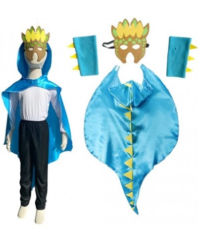 Kids Dinosaur Cape with Hood Easy Costume for Halloween or Dress up Play $30.13 - Kids' Costumes