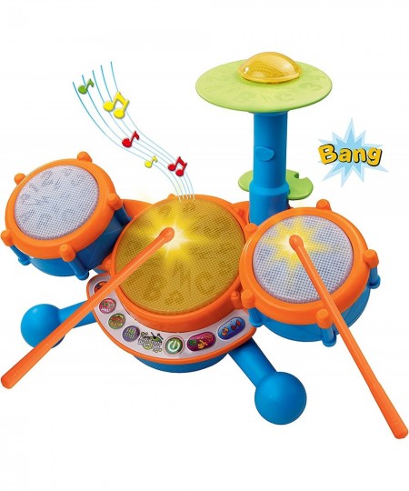 KidiBeats Drum Set (Frustration Free Packaging) Orange $22.21 - Kids' Musical Instruments