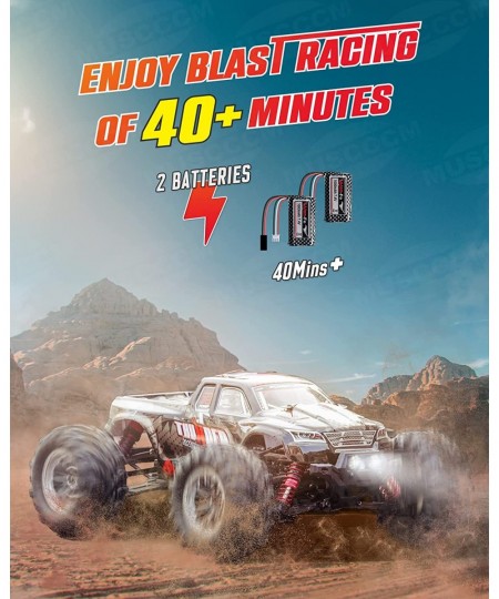 RC Cars 1:16 Scale Remote Control Car 40+ Km/h Off Road RC Truck All Terrains Electric Toy Vehicle with 2.4 GHz Remote Contro...