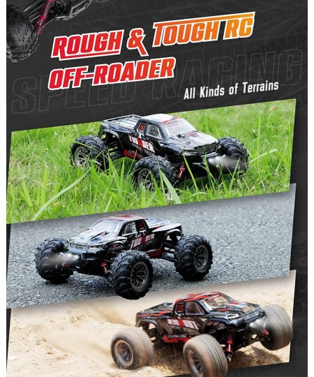 RC Cars 1:16 Scale Remote Control Car 40+ Km/h Off Road RC Truck All Terrains Electric Toy Vehicle with 2.4 GHz Remote Contro...