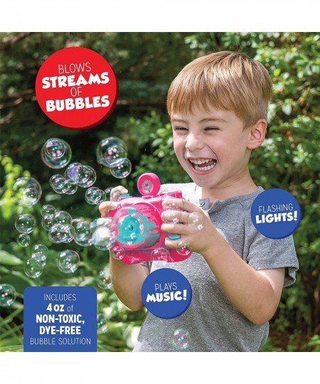 Little Kids Bubble Camera with Realistic Shutter Sound Fun Lights and Music. Includes Premium Bubble Solution Pink (47302E) $...