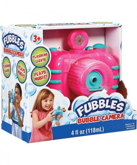 Little Kids Bubble Camera with Realistic Shutter Sound Fun Lights and Music. Includes Premium Bubble Solution Pink (47302E) $...