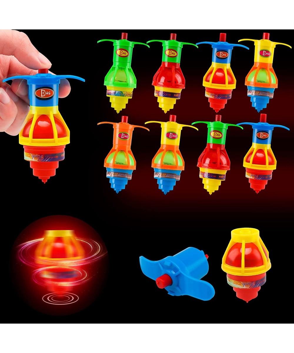 20-Pack LED Light Up Flashing Spinning Tops with Gyroscope Spinning Tops for Kids Novelty Bulk Toys Party Favors Spinning Top...