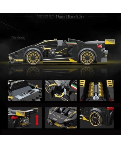 Technik Racing Car Building Model Kit for Lambo Speed Champions EVO Racing Car 360pcs Sports Car Building Set Assembling Educ...