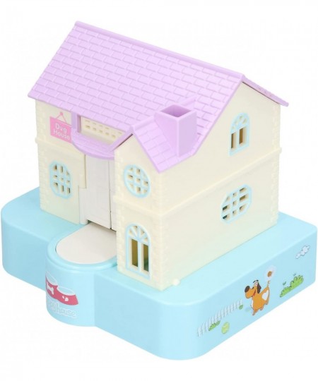 Fun Puppy Villa Piggy Bank Lucky Dog House Automatic Coin Swallowing Piggy Bank with Light and Music Effects Children's Toy G...