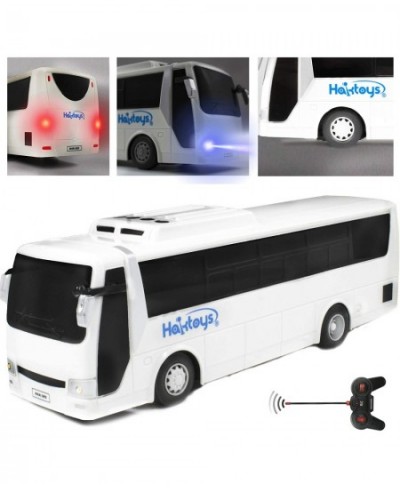 Radio Remote Control Bus | High Speed Racing & Model Car Toy Series | with Realistic Beaming Lights and Rubber Tires | Safe a...