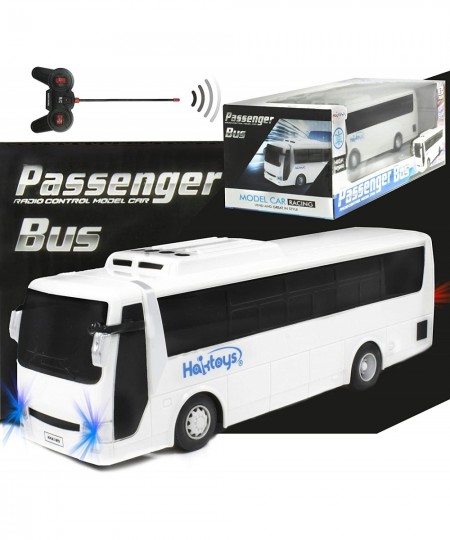 Radio Remote Control Bus | High Speed Racing & Model Car Toy Series | with Realistic Beaming Lights and Rubber Tires | Safe a...