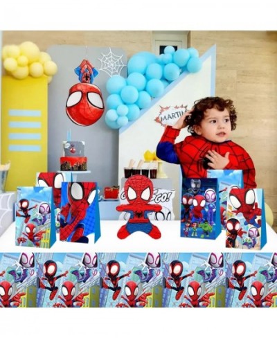 12 Pcs Spidey and His Amazing Friends Party Favor Bags Spider Party Supplies Goodie bags for kids $23.04 - Kids' Party Favor ...