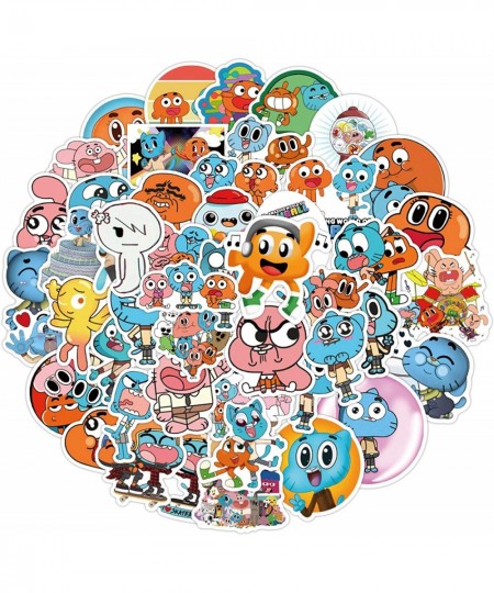 Cool Cartoon Stickers for Kids Water Bottle Waterproof Vinyl Decal for Teen Laptop Phone Bike Skateboard Cute Girl Compute Tr...