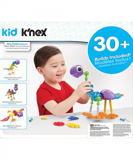 Kid Dino Dudes Building Set - Ages 3+ - Preschool Creative Toy $82.85 - Toy Building Sets