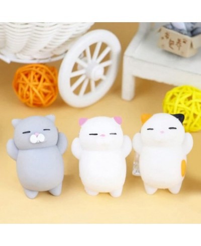 4Pcs Squishy Toys Party Favors Mochi Squishies Mini Squeeze Funny Toy Soft Stress and Anxiety Relief Toys for Kids/Adults Ran...